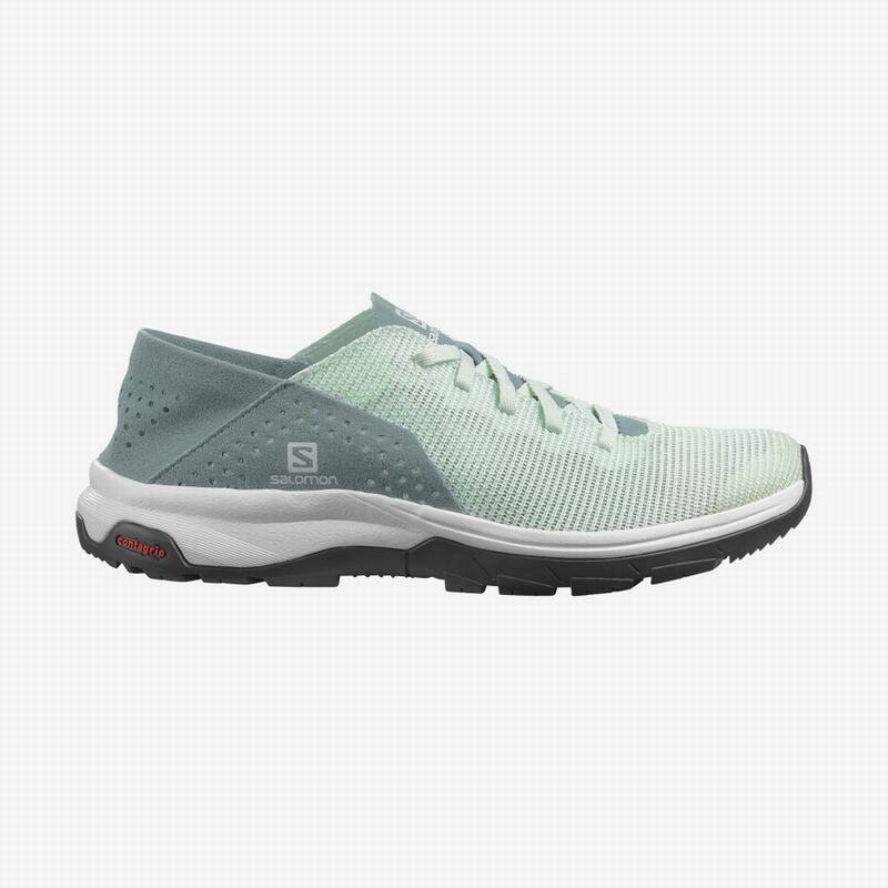 Chaussures Aquatiques Salomon Femme Bleu - Salomon TECH LITE - France (4370-DXAVI)